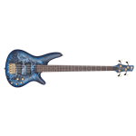 Ibanez SR300EDXCZM SR Series 4 String RH Electric Bass - Cosmic Blue Frozen Matte Bass Guitar