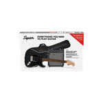 Fender Affinity Series™ Stratocaster® HSS Pack, Laurel Fingerboard, Charcoal Frost Metallic, Gig Bag, 15G