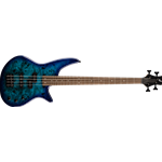 Jackson JS Series Spectra Bass JS2P, Laurel Fingerboard, Blue Burst