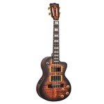 Mahalo Artist Elite Series Graphics Tenor Electric Ukulele With Bag, Electric Guitar