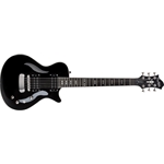 Hagstrom Ultra Swede 6-String Electric Guitar, Black Gloss