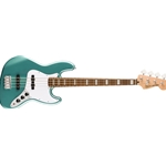 Squier Affinity Series® Active Jazz Bass®, Laurel Fingerboard, White Pickguard, Mystic Sea Foam Green