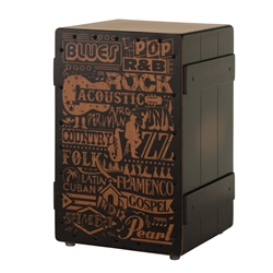 Pearl Primero Series Cajon, Music Genre Graphic