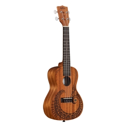 Kala Courage Mahogany Concert Ukulele With Bag