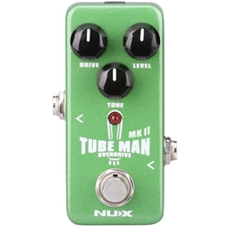 NUX Tube Man MKII Natural Tube Overdrive Effect Pedal