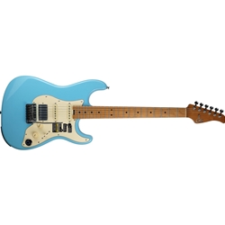 Mooer GTRS S801 Intelligent Electric Guitar, Blue w/Bag