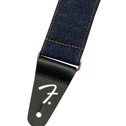 Fender® x Wrangler® Denim Strap, Dark Indigo