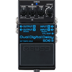 Boss Dual Digital Delay  Effects Pedal