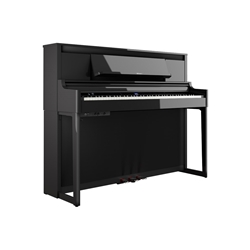 Roland LX-6 Luxury Series Digital Piano with Stand - Polished Ebony